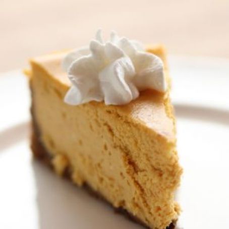 Pumpkin Gingersnap Cheesecake