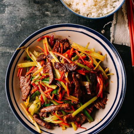 Dry Fried Sichuan Beef
