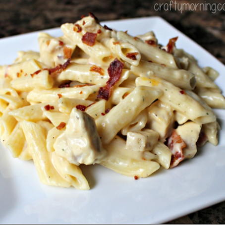 Chicken Bacon Ranch Pasta Recipe