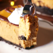 Chocolate Pumpkin Cheesecake