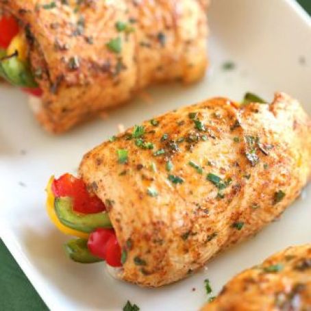 Chicken Fajita Roll-Ups