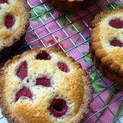 Raspberry and Almond Friand