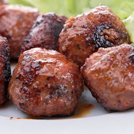 Teriyaki Grilled Meatballs
