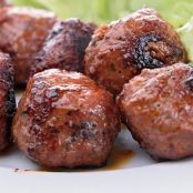 Teriyaki Grilled Meatballs