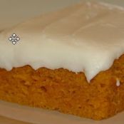 Pumpkin Bars with Cream Cheese Frosting