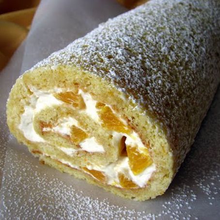 Peachy Orange Roll