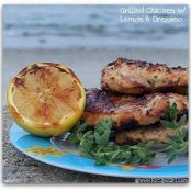 Grilled Chicken with Lemon and Oregano