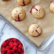 Raspberry Dark Chocolate Hand Pies