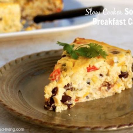 Slow Cooker Southwest Breakfast Casserole