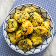 Vegetable Frittata muffins (easy to freeze!)