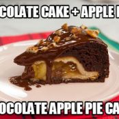 Sunny's Easy Chocolate Apple Pie Cake