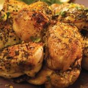 Crispy Lemon Roasted Chicken