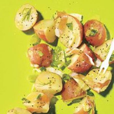 Sides (Potato Salad with Fennel & Prosciutto)