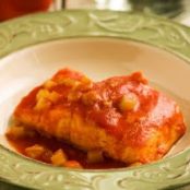 Bloody Mary-Steamed Salmon