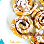Gluten Free Pumpkin Cinnamon Rolls