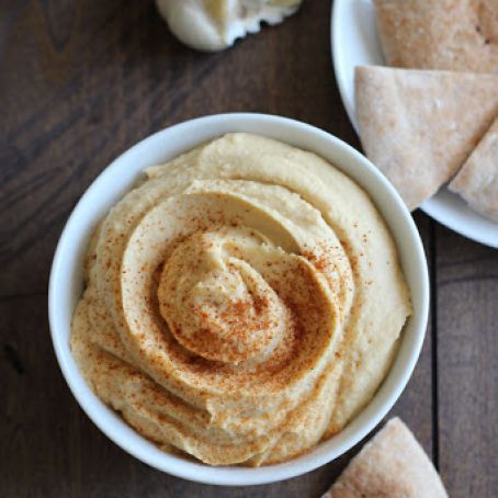 Easy Hummus Without Tahini