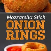 Mozzarella Stick Onion Rings