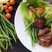 CHICKEN LIVER & GREEN BEAN SALAD