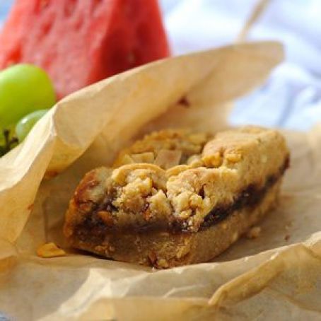 Strawberry Cookie Bars