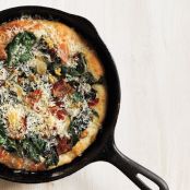 Clam, Chard, and Bacon Pizza
