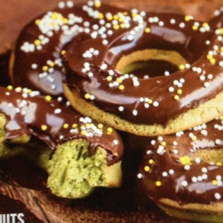 Green Tea Donuts
