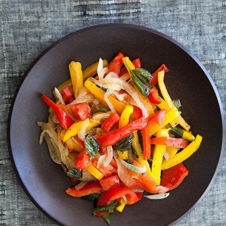 Peppers, Onions and Tomatoes