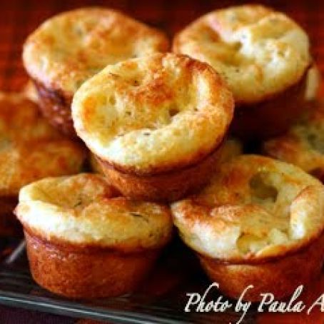 Blue cheese popovers