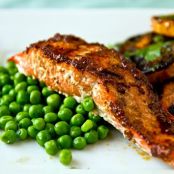 Grilled Maple Chili Salmon