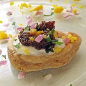 Buckwheat Blini & Caviar with Traditional Accompaniments
