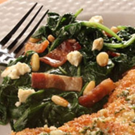 Candied Bacon Spinach