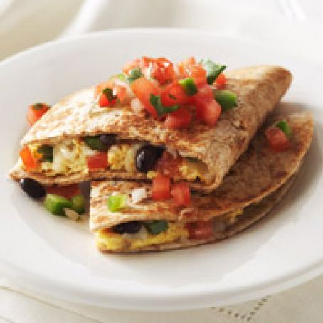 Southwest Breakfast Quesadilla