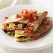 Southwest Breakfast Quesadilla