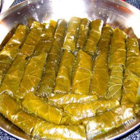 Stuffed Grape Leaves-Vegan
