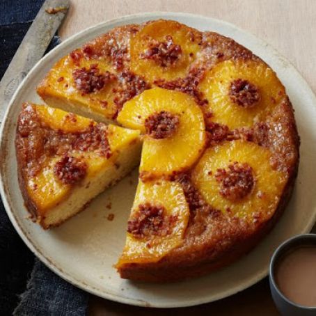 Bacon-Pineapple Upside-Down Cake