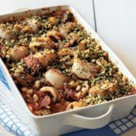 Scallop Cassoulet
