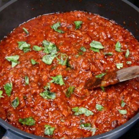 Manly Meat Sauce