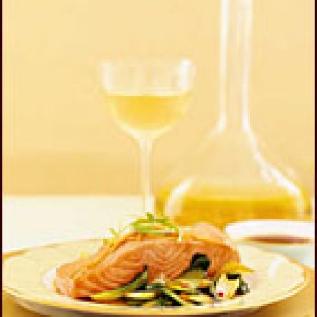Steamed Ginger Salmon