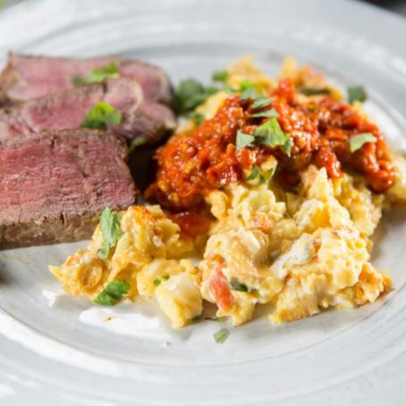 Filet Mignon and Scrambled Eggs