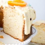 ORANGE VANILLA SOUR CREAM POUND CAKE