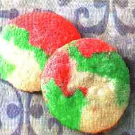 Swirled Mint Cookies