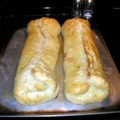 Frozen Bread Pizza Roll/ Kim J's  (Jake loves)