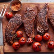 Strip Steak With Spiced Salt