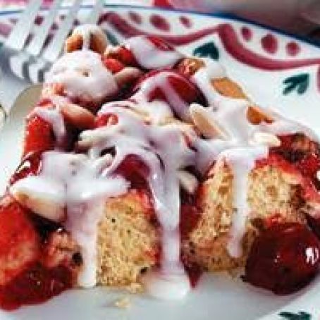 Easy Cherry-Almond Coffee Cake