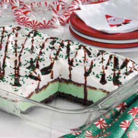 Festive Mint Cream Dessert Recipe