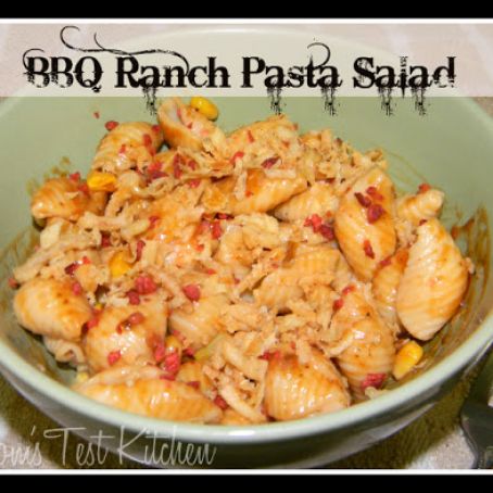 BBQ Ranch Pasta Salad
