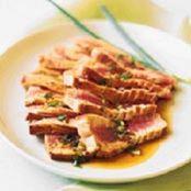 Korean-Style Seared Tuna
