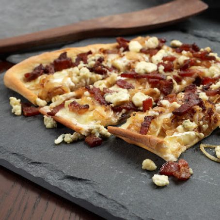 Cheesy Tarte Flambé