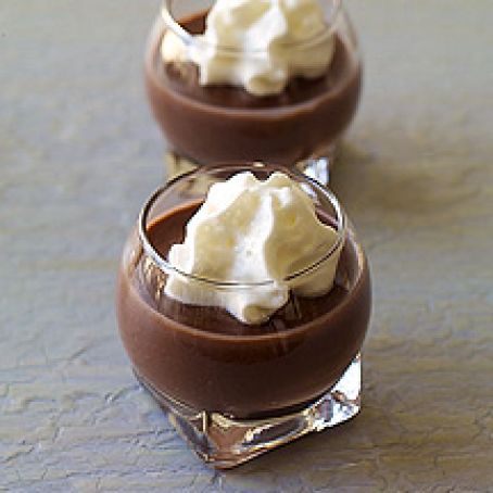 DOUBLE-CHOCOLATE PUDDING