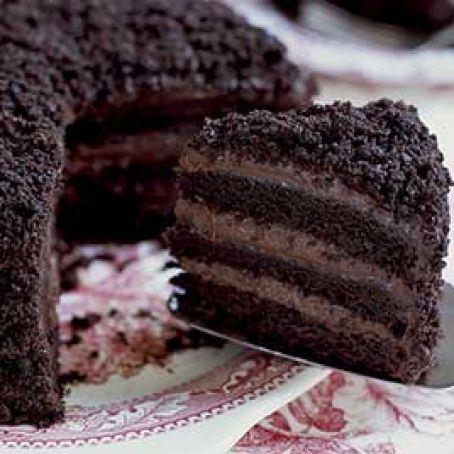 Chocolate Blackout Cake- Cook's Country  Recipe