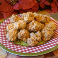 Sage And Red Pepper Sausage Balls